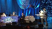 Howard Stern Birthday Bash Howard Stern's 60th Birthday Party. Howard celebrates his 60th Birthday with an unprecedented star studded 5 hour birthday bash broadcast Live from the Hammerstein Ballroom in NYC